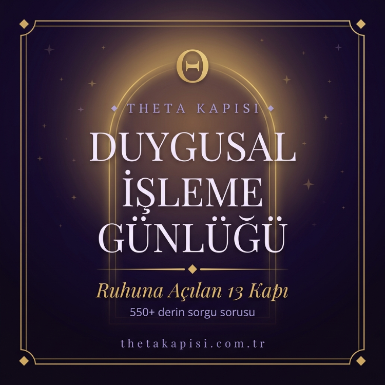 Duygusal İşleme Günlüğü — Ruhuna Açılan 13 Kapı | 550+ Derin Soru, 60 Sayfa PDF