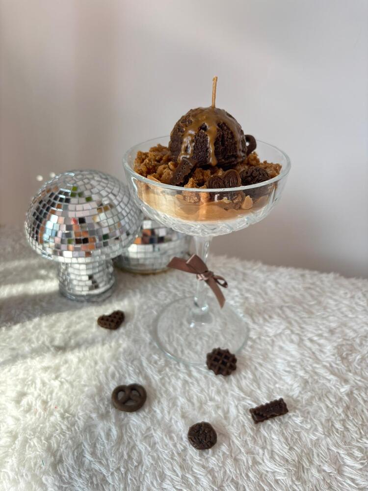 Chocolate Sundae Candle