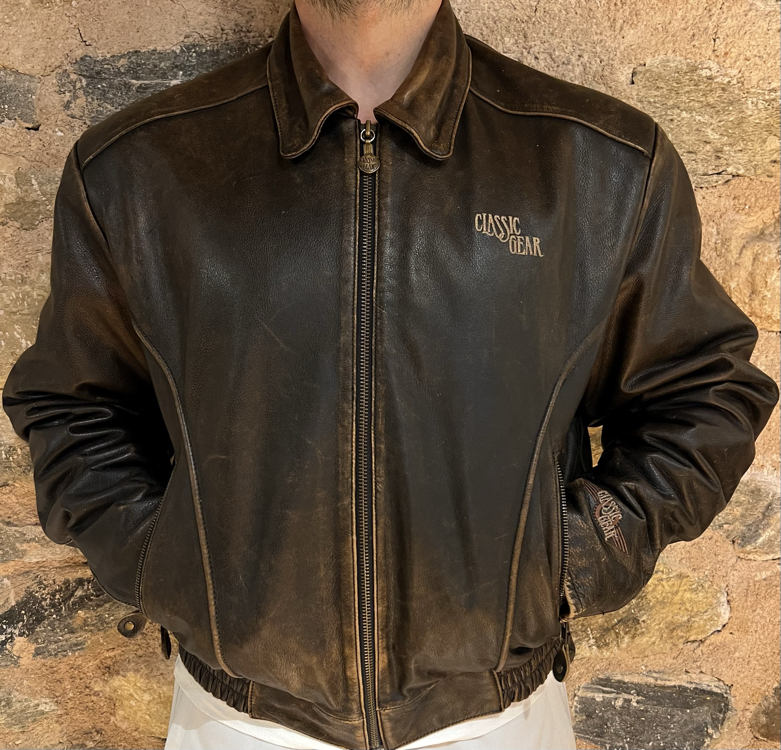 Classic Gear Biker Deri Ceket