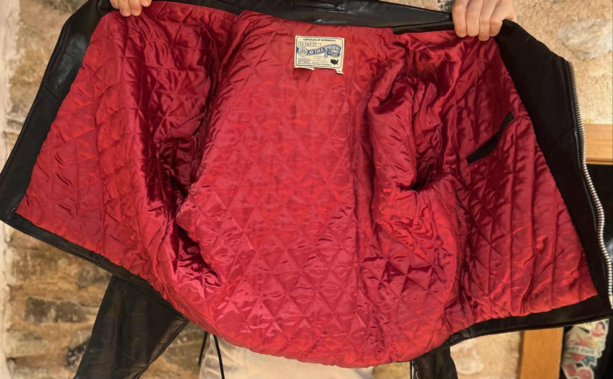 Avirex Texas Western Rider Deri Ceket