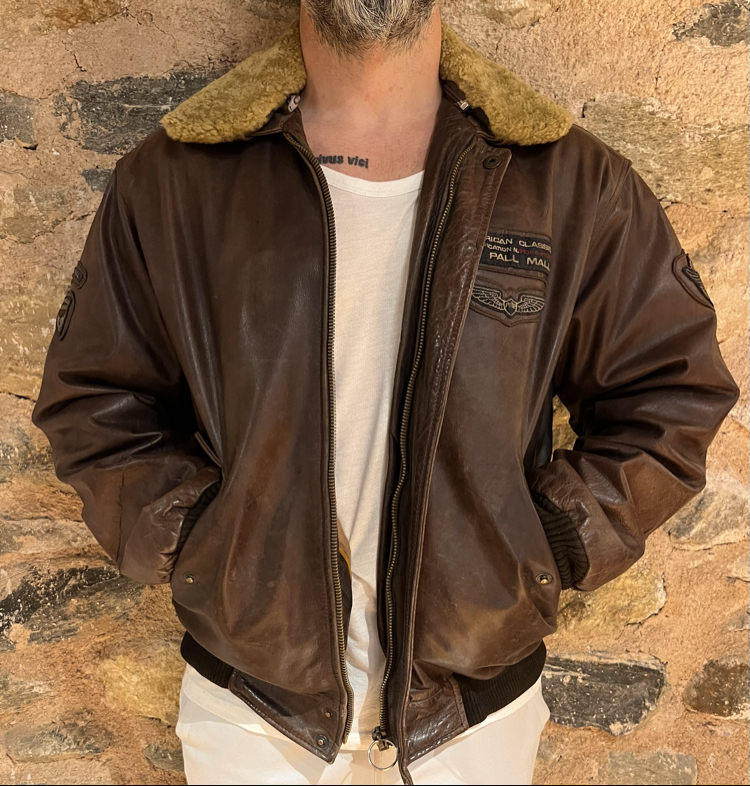 Pall Mall Pilot Deri Ceket