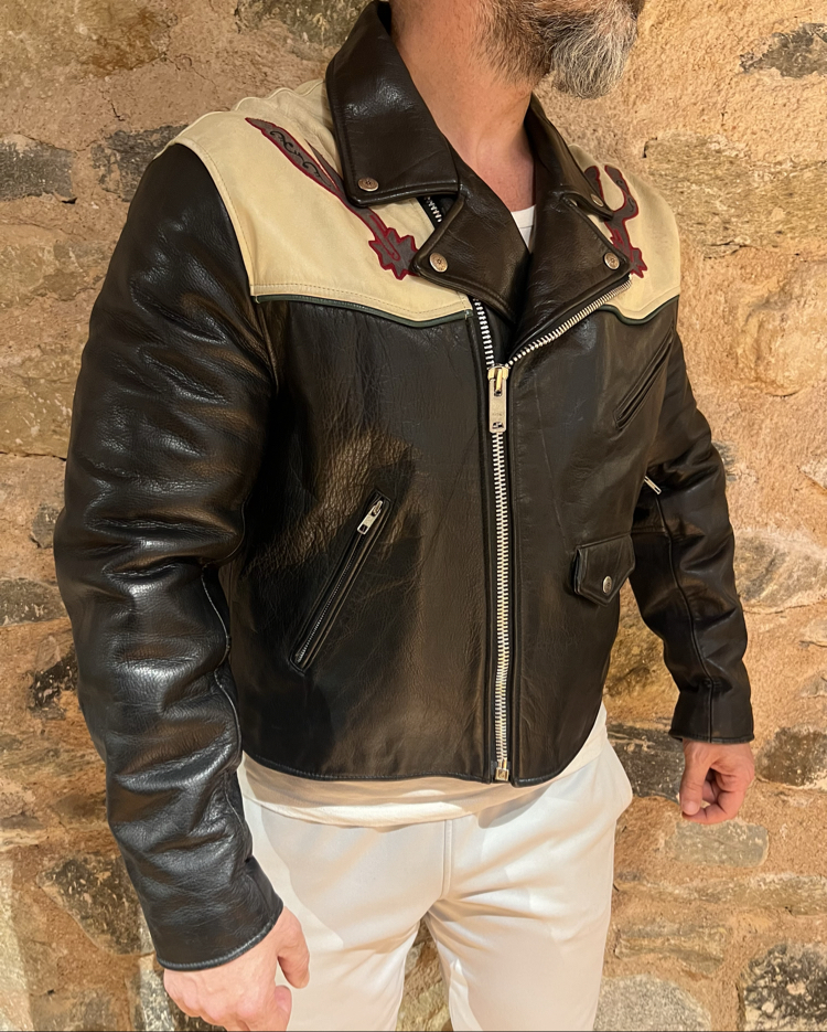 Avirex Texas Western Rider Deri Ceket
