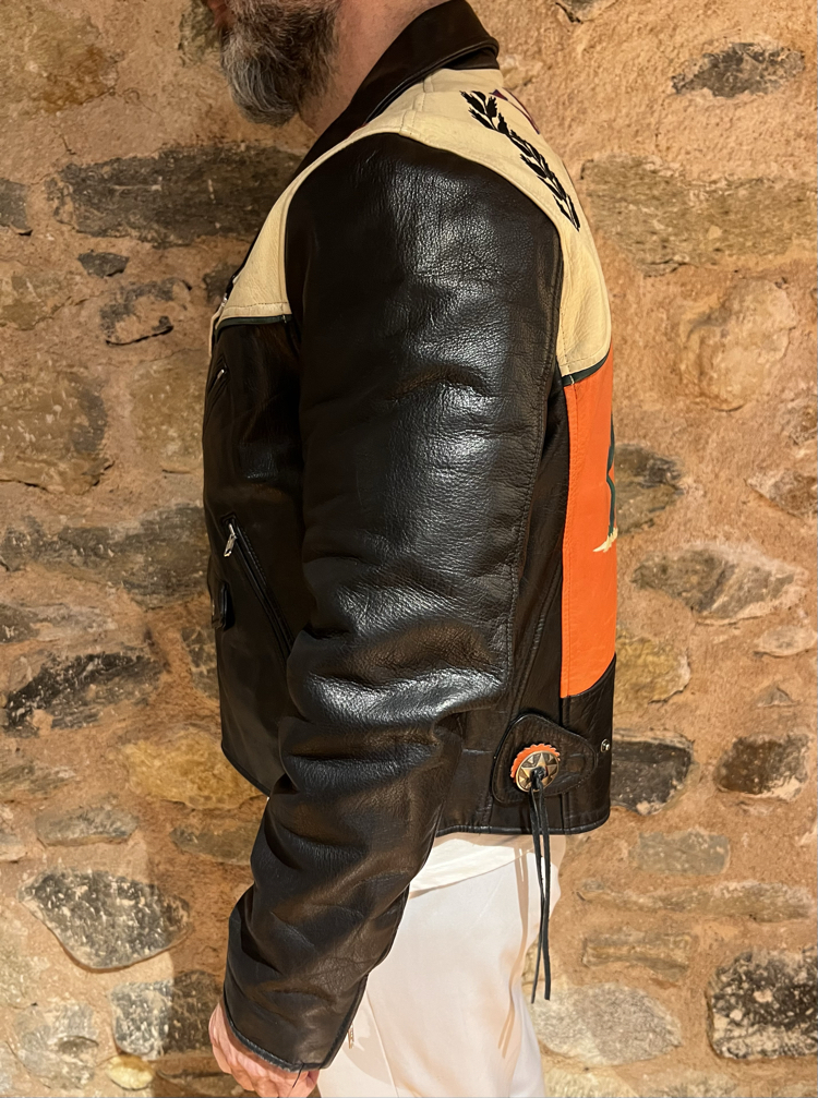 Avirex Texas Western Rider Deri Ceket