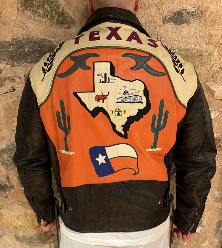 Avirex Texas Western Rider Deri Ceket