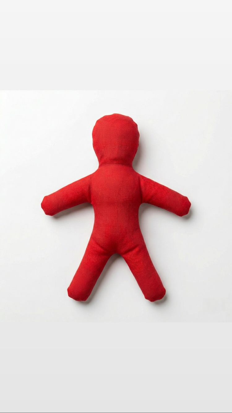 Kırmızı Renk Voodoo Bebek