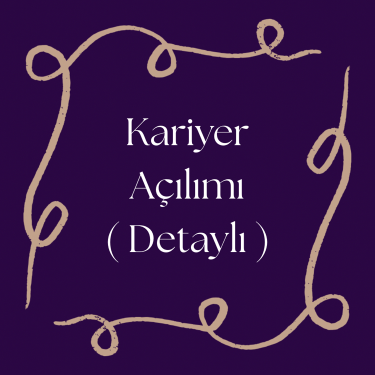 Tarot Kariyer Açılımı ( Detaylı )
