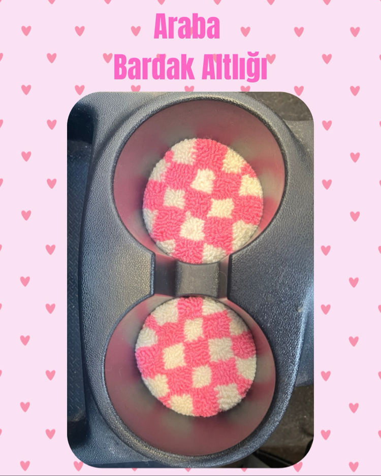 Araç Bardak Altlığı