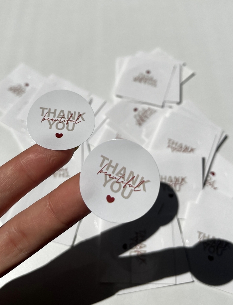 Thank You Sticker 