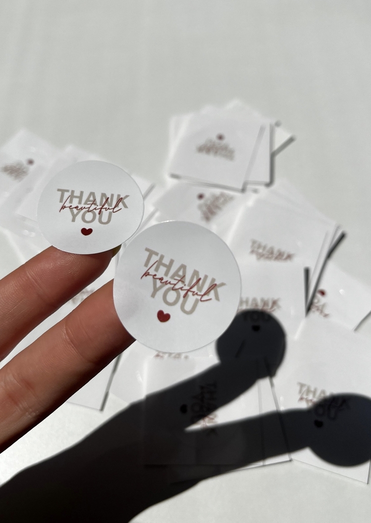 Thank You Sticker 