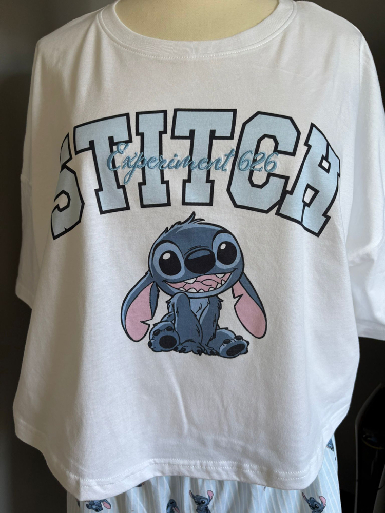 Stitch Şortlu Takım