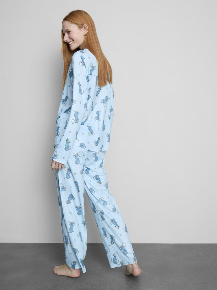 Ratatouille Modal Pijama Takımı