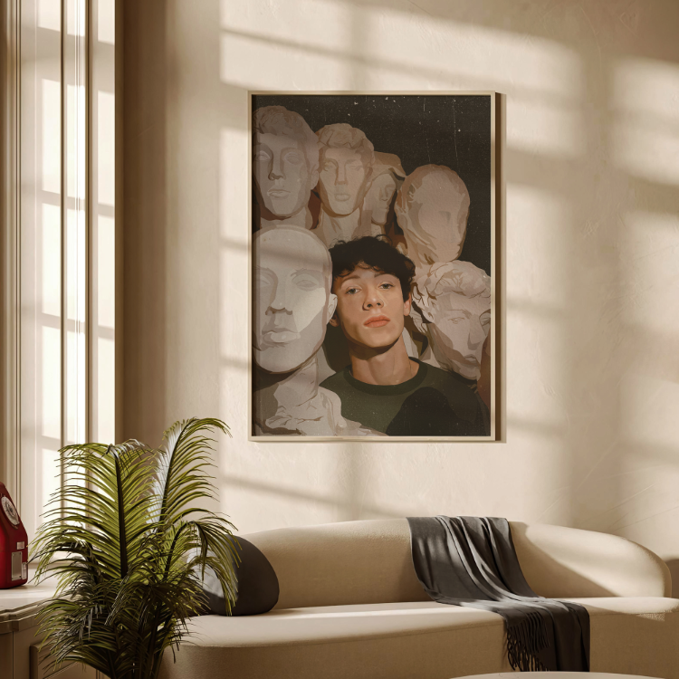 Soren Cendre - Fuir ma peau Art Print