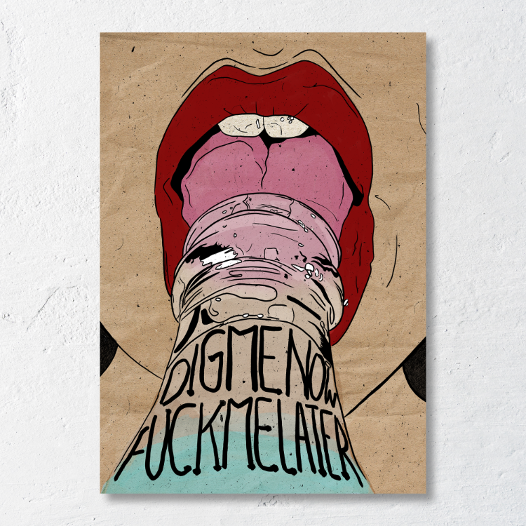 Dig Me Now Art Print