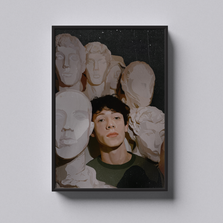 Soren Cendre - Fuir ma peau Art Print