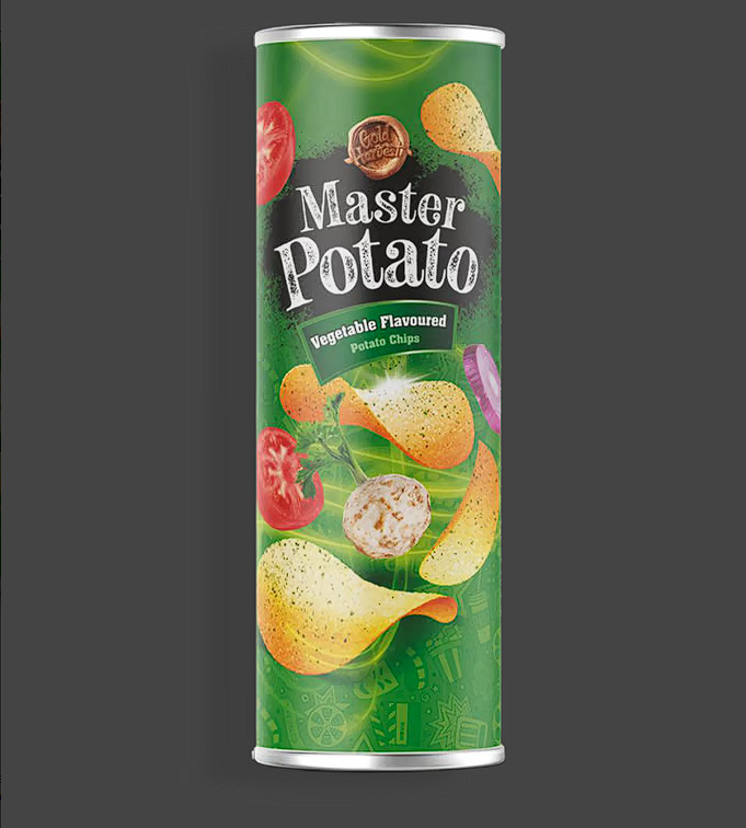 Master Potato 160 gr Sebze Aromalı Cips (14'lü)