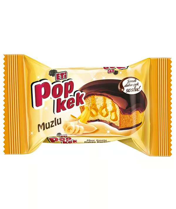 Eti Popkek 60 gr Muz x 24'lü Paket