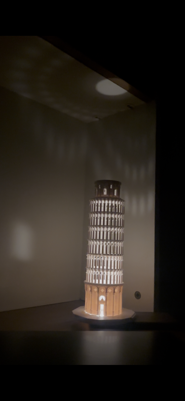 Pisa kulesi maketi gece lambası ️