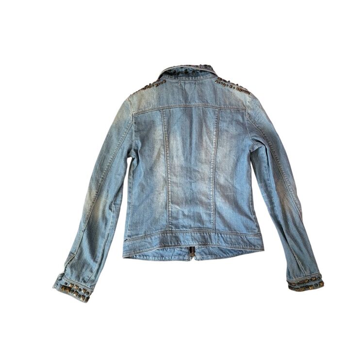 Studded denim jacket