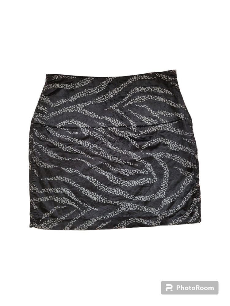 roccobarocco zebra desenli etek