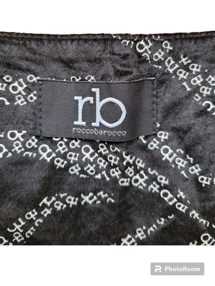 roccobarocco zebra desenli etek