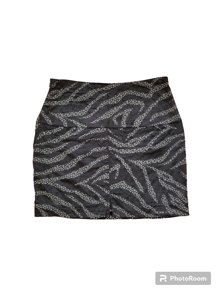 roccobarocco zebra desenli etek