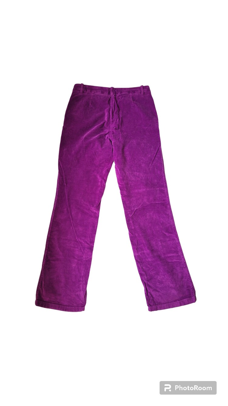Benetton mor kadife pantolon