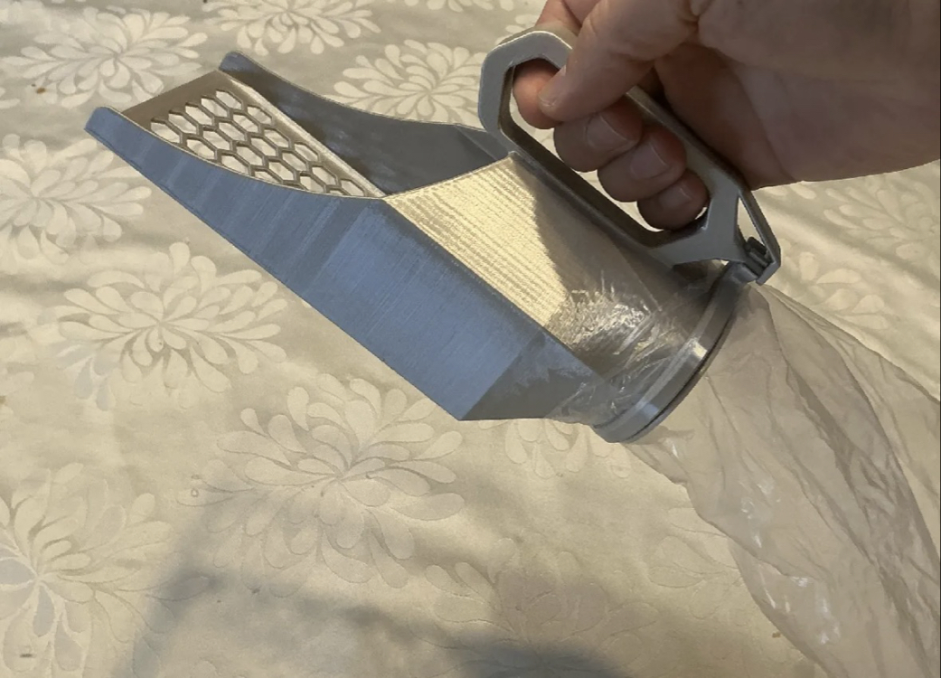 Poşet hazneli kedi kumu küreği ‍⬛