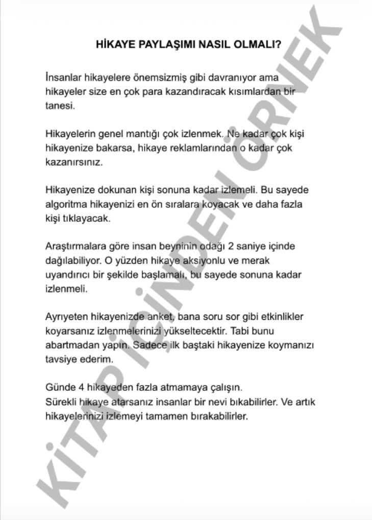 SIFIRDAN INSTAGRAM DA BÜYÜME VE PARA KAZANMA