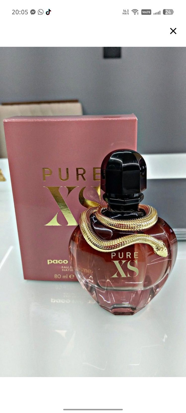 Paco Rabanne Pure XS For+KEDİGÖZ TESBİH