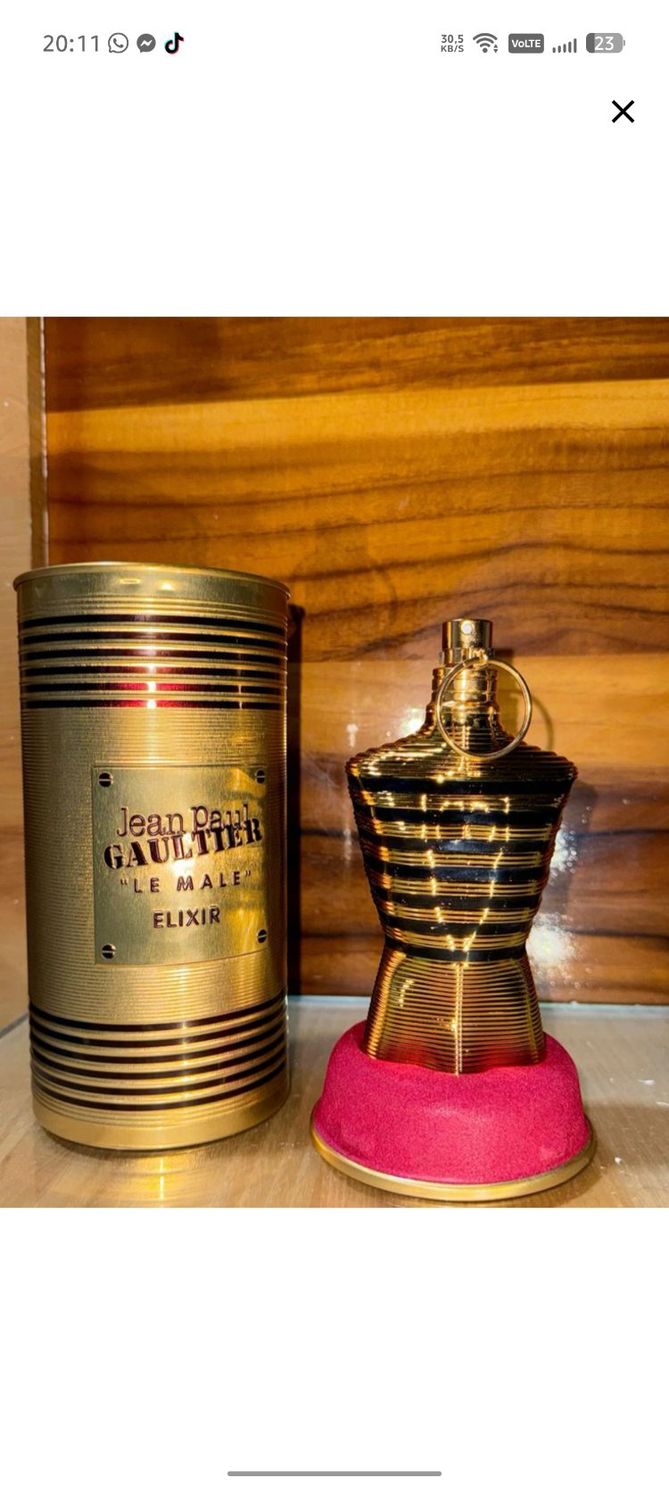 Jean Paul Elixir+KEDİGÖZ TESBİH