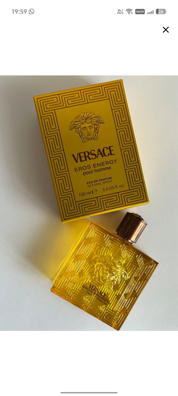 VERSACE EROS ENERGY pour homme+KEDİGÖZ TESBİH