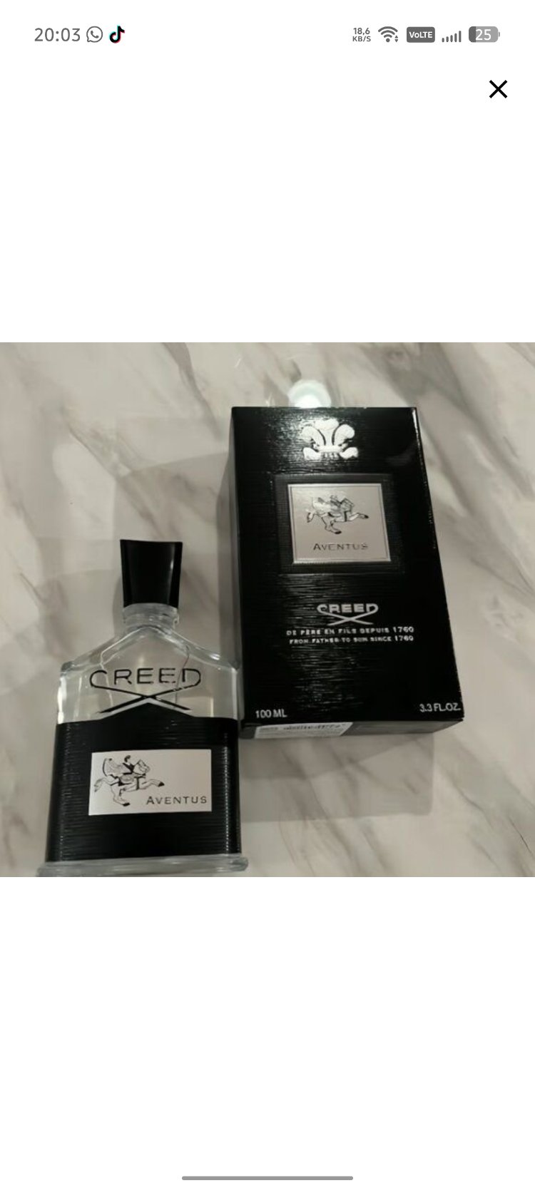 Creed Aventus Cologne 3.4