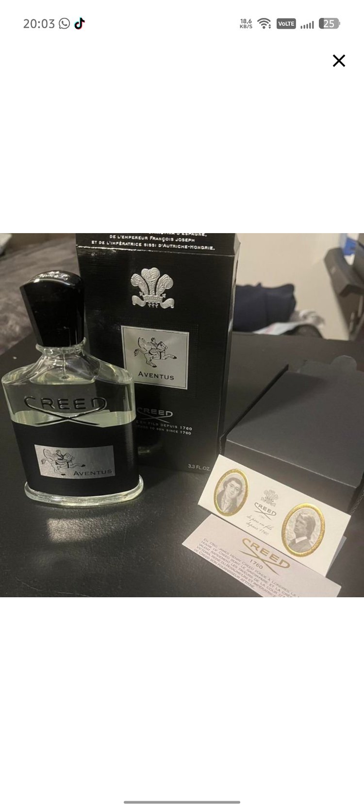 Creed Aventus Cologne 3.4