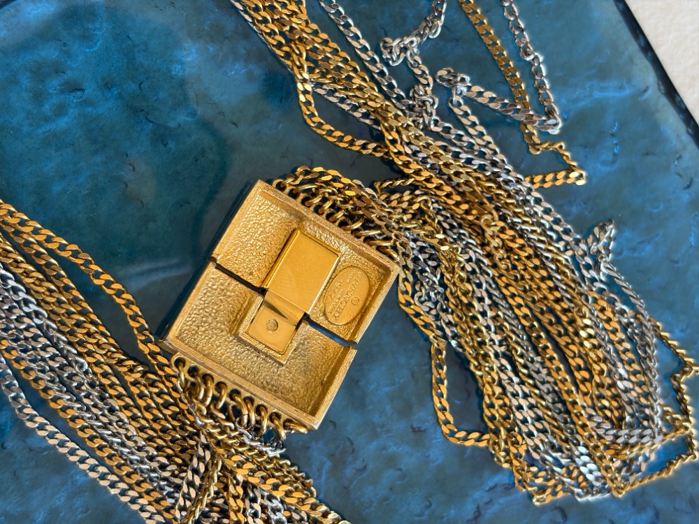 Vintage Givenchy Kolye1977 Haute Couture Jewelry