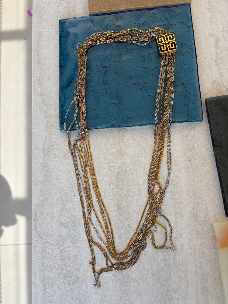 Vintage Givenchy Kolye1977 Haute Couture Jewelry