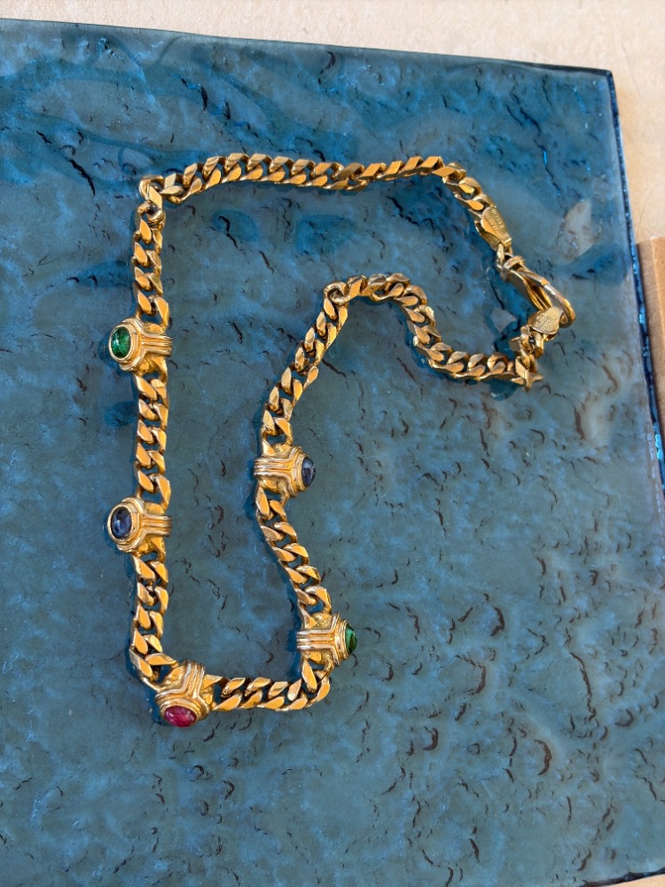 Vintage BIJOUX CASCIO Kolye 1990s