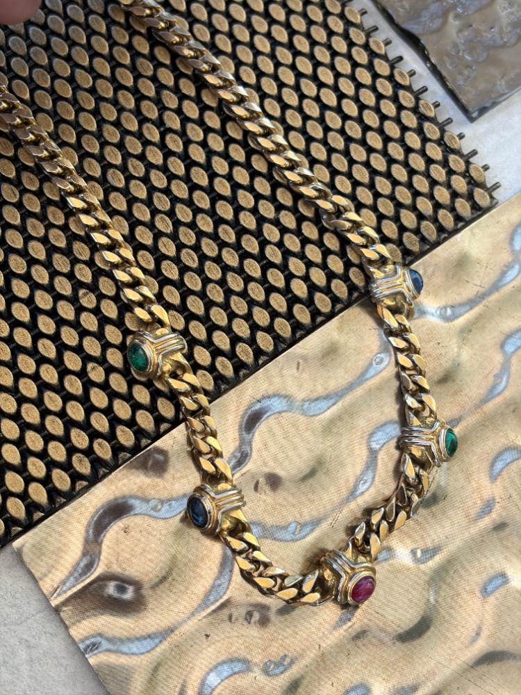 Vintage BIJOUX CASCIO Kolye 1990s