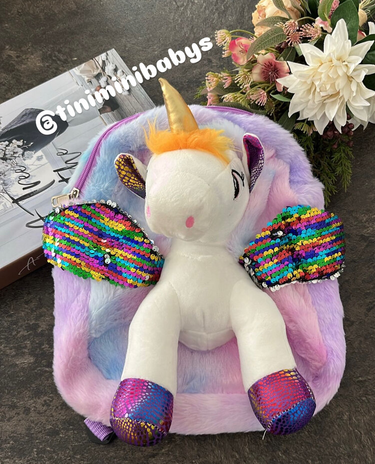 Unicorn Peluş Çanta