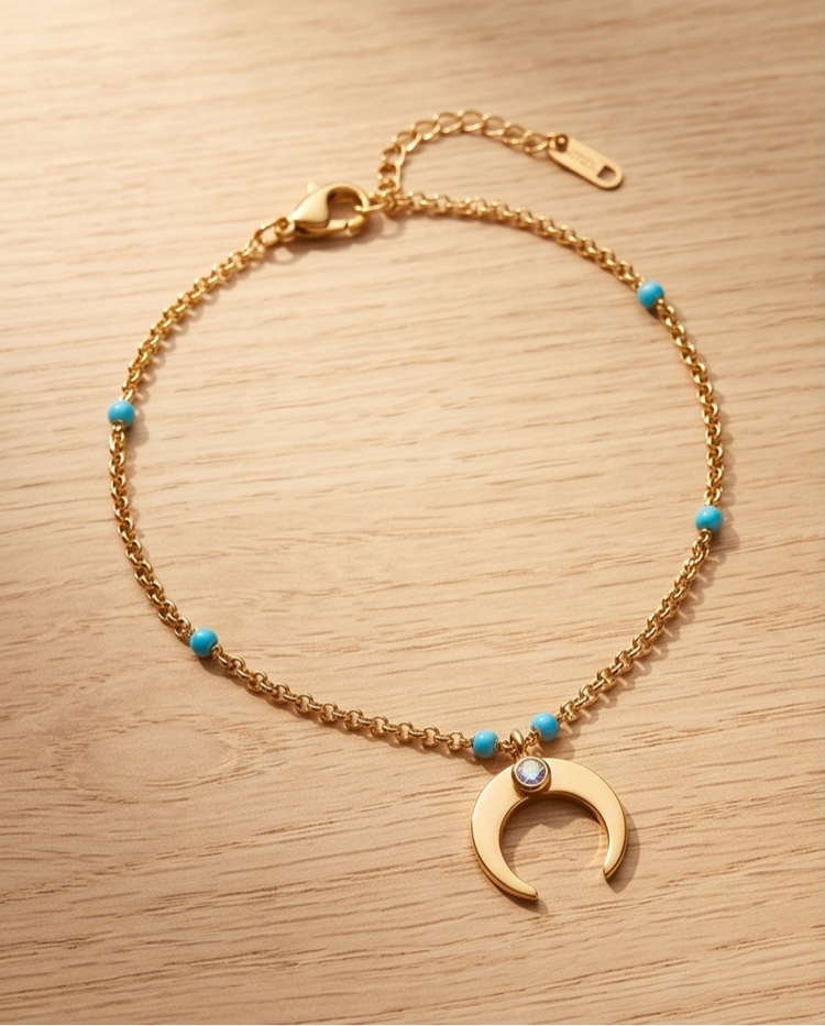 Çelik halhal 14 K