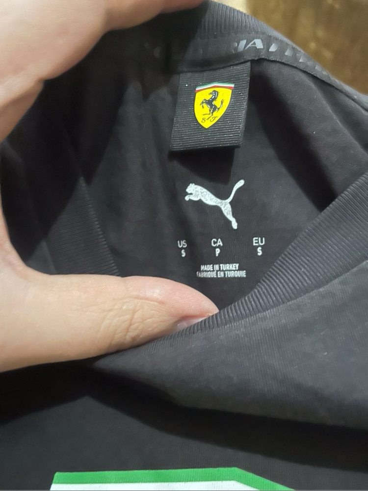 Ferrari Siyah Tişört (S)