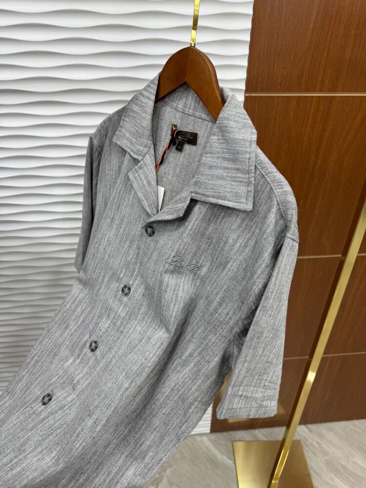 LORO PİANA OVERSIZE POLO YAKA GÖMLEK