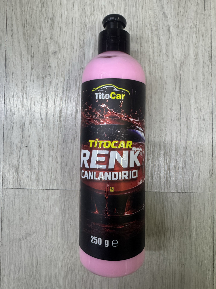RENK CANLANDIRICI CİLA (KIRMIZI ARABALAR İÇİN)
