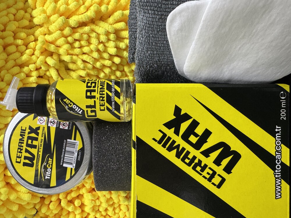TİTOCAR Seramik Wax (200gr) Cam Seramik Hediyeli