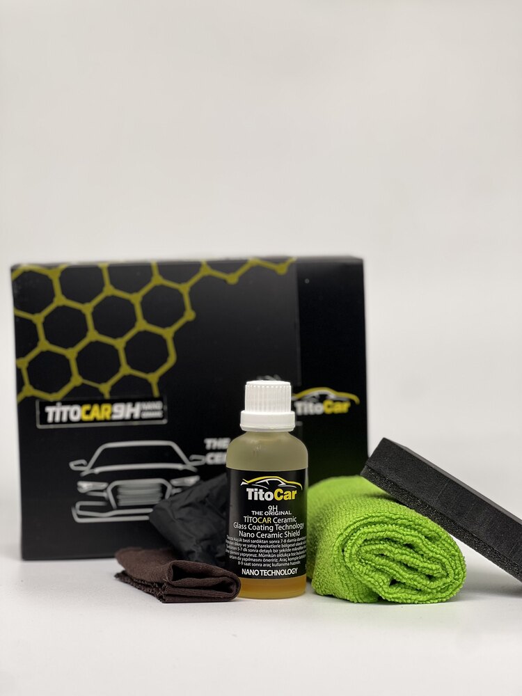 TitoCar 9H Nano (2 Yıllık) Cam Seramik 30 ml