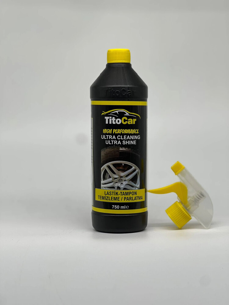 TitoCar Lastik Temizleme Parlatma Sıvısı 850 ml