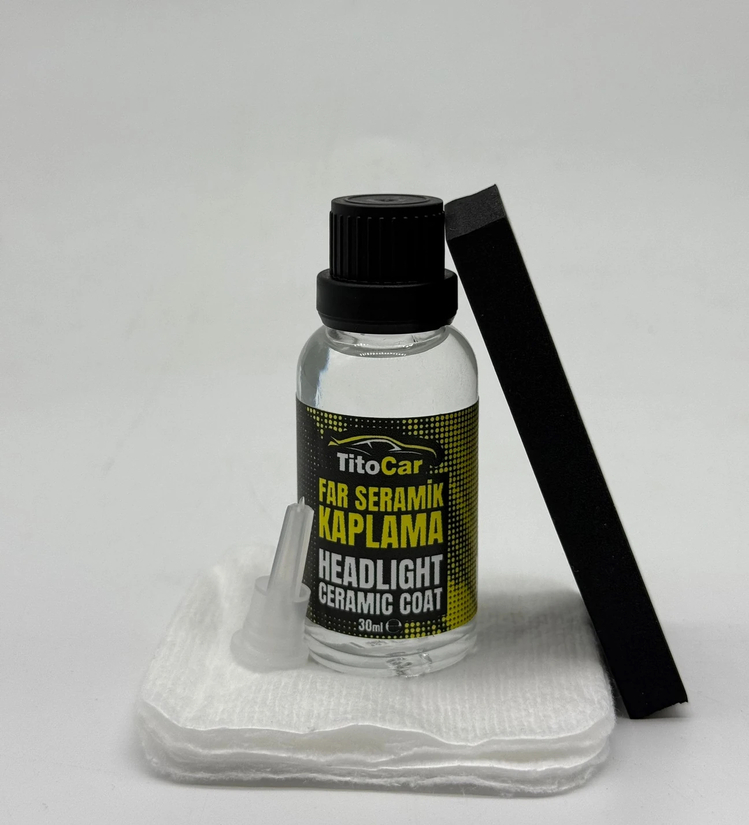TitoCar Headlıght Ceramıc Coat Far Seramik Kaplama 50ml