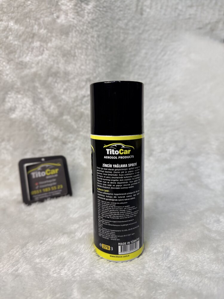 TitoCar Zincir Yağlama Spreyi 200 ml