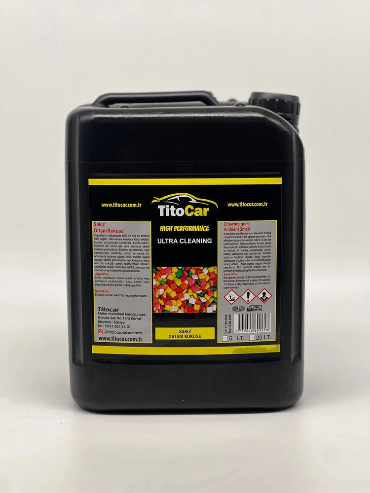 TitoCar Sakız Ortam Kokusu 5 Litre