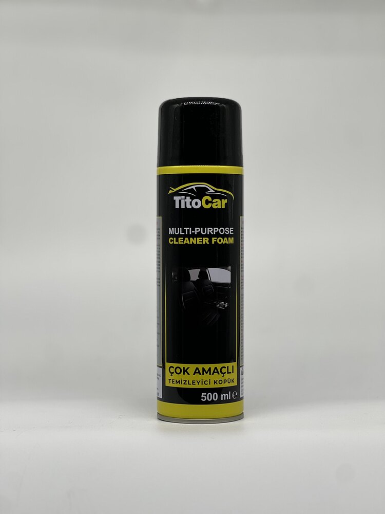 TitoCar Çok Amaçlı Temizleyici Köpük 500 ml