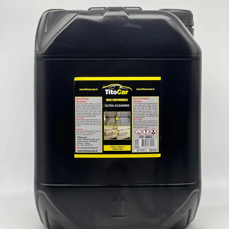 TitoCar Genel Amaçlı Temizleme Sıvısı 20 Litre